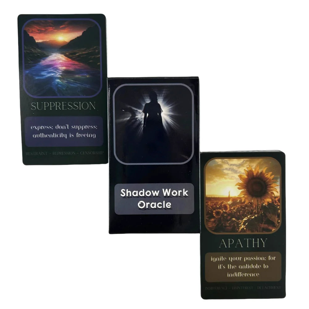 Shadow Work Oracle Deck - Premium Set - 33 Inner Transformation Cards